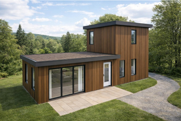 Chalet Model A - slaapkamers (m2)