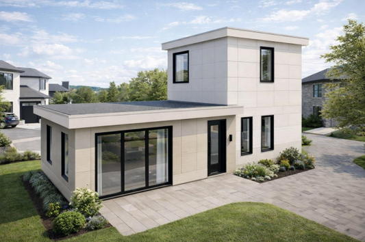 Chalet Model A - slaapkamers (m2)