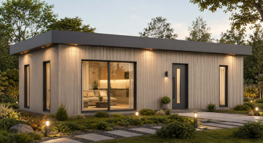 Chalet Model B - slaapkamers (m2)